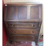 Oak bureau