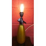 Soda syphon lamp