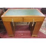 Arts & Crafts oak writing desk