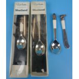 Collection of Robert Welch Shetland spoons etc