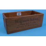 Small Hogwarts School storage box