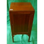 Mahogany pot cupboard