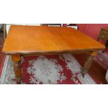 Mahogany Edwardian dining table