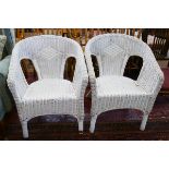 Pair of Lloyd Loom chairs