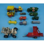 Collection of diecast toys to include Dinky & Corgi