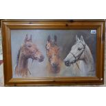 Horse racing print - Three Kings