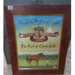 Framed horse racing print - Doncaster Racecourse 1838
