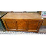 Pine coffer - Approx W: 136cm D: 52cm H: 68cm