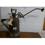 Brass 1940's garden sprayer