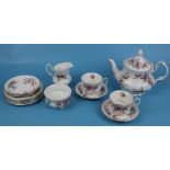 Part Tea service - Royal Albert - Lavender Rose