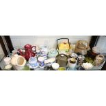 Large collection of ceramics to include Denby, Dorothy Wood of Crich pottery etc