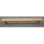 Vintage school PE bench