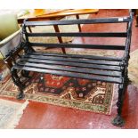 Coalbrookdale refurbished bench