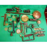 Collection of metalware & early tools