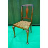 Gillows cane seated bedroom chair