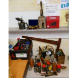 Collection of tools & fixings