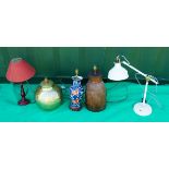 Collection of lamps