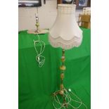 Standard lamp and matching table lamp