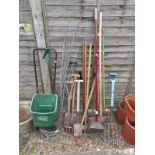 Various garden tools