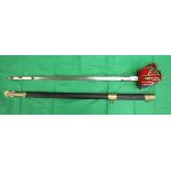 Reproduction Scottish basket sword