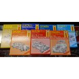 Collection of vintage Haynes manuals