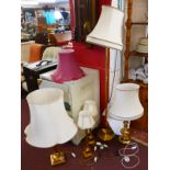 Collection of lamps