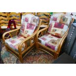 Pair of conservatory chairs