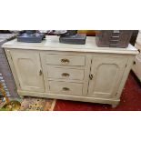 Victorian painted pine sideboard