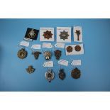 British WW1&2 cap badges and others