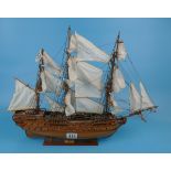 Fine quality model galleon