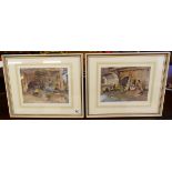 Pair of William Russel Flint prints