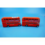 2 Corgi London Transport route master buses