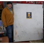 Original Pop Art oil painting of a Boddingtons advert painted on a huge canvas by Chris Long....