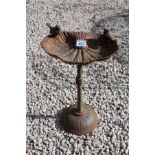 Cast Iron birdbath