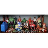 Collection of toys to include Action Man and diecast cars