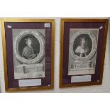 Pair of portraits - William II and Henry I