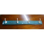 4 hook coat rack