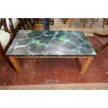 Upcycled coffee table