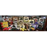 Collection of diecast advertising vehicles - Mostly boxed, to include Eddie Stobart