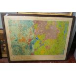 Large map in frame - Agricultural land classification of England & Wales
