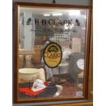 Brewery advertising mirror