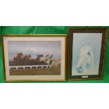 2 Desert Orchid prints