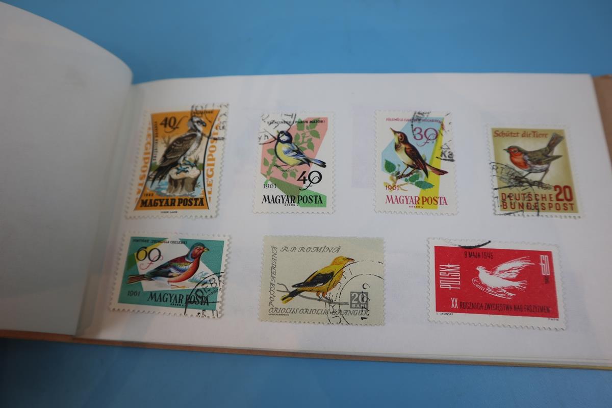 Stamps - GB album, all World airmail album, all World stamps in packets etc - Image 6 of 15