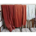 3 pairs of curtains
