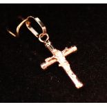 Small gold crucifix