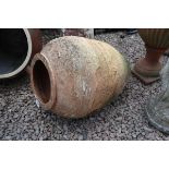 Terracotta urn A/F