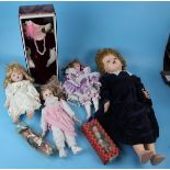 Collection of dolls