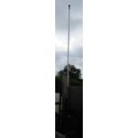 Good quality 20' sectional flag pole in bag