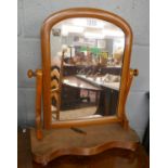 Mahogany vanity mirror