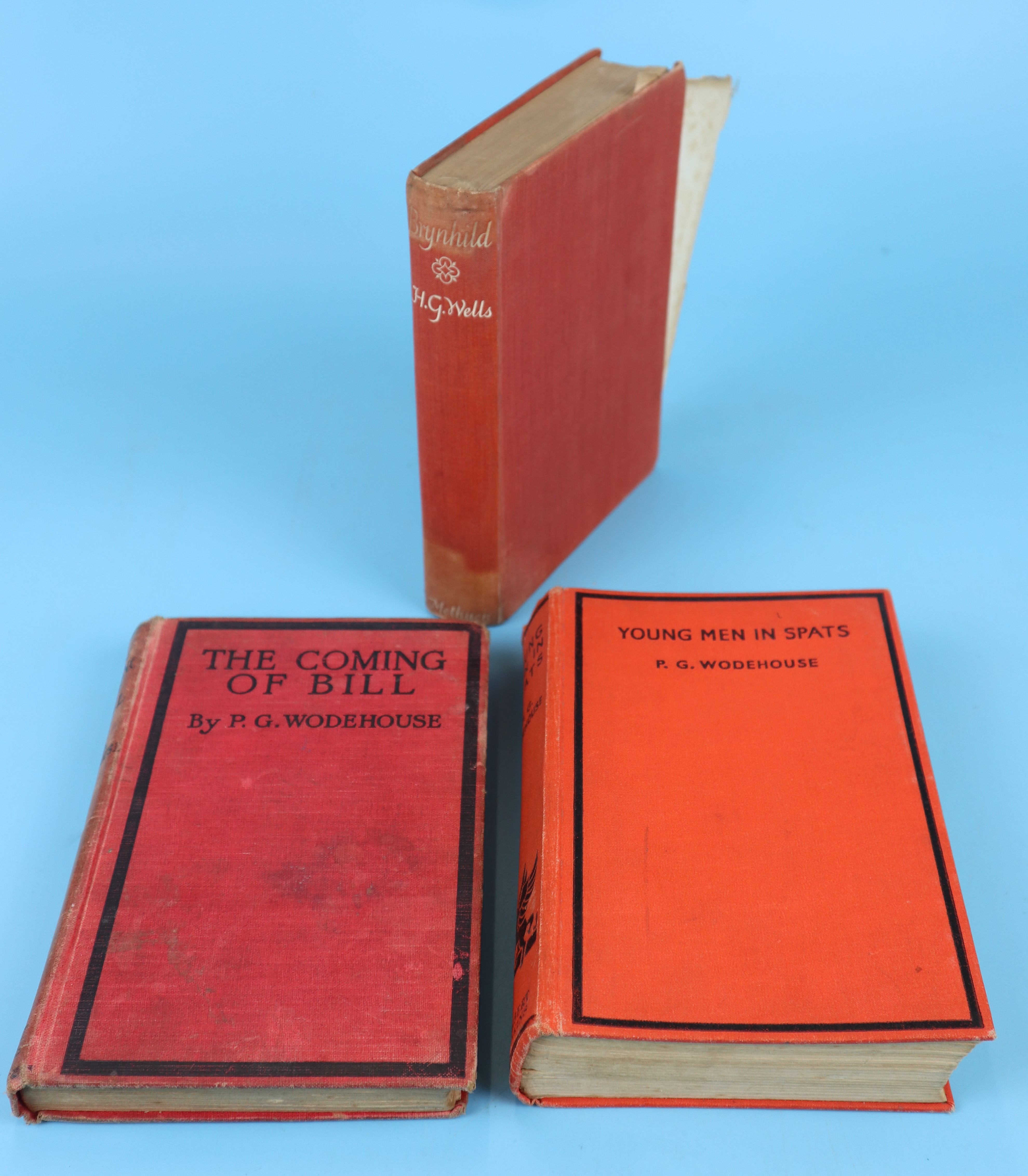 3 antique books to include 2 first editions